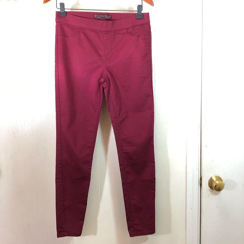 NOBO☀️Merlot colored jeggings